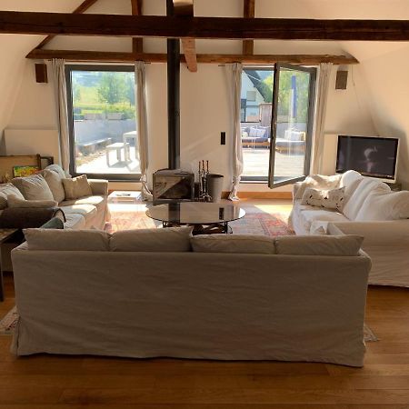 Design Appartment With Big Terrace Halsenbach Kültér fotó