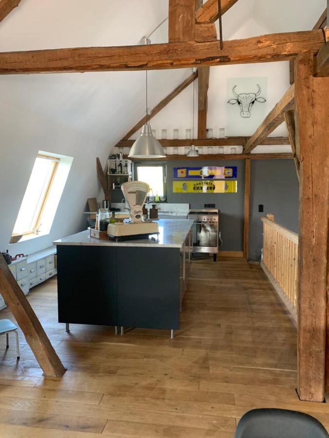 Design Appartment With Big Terrace Halsenbach Kültér fotó