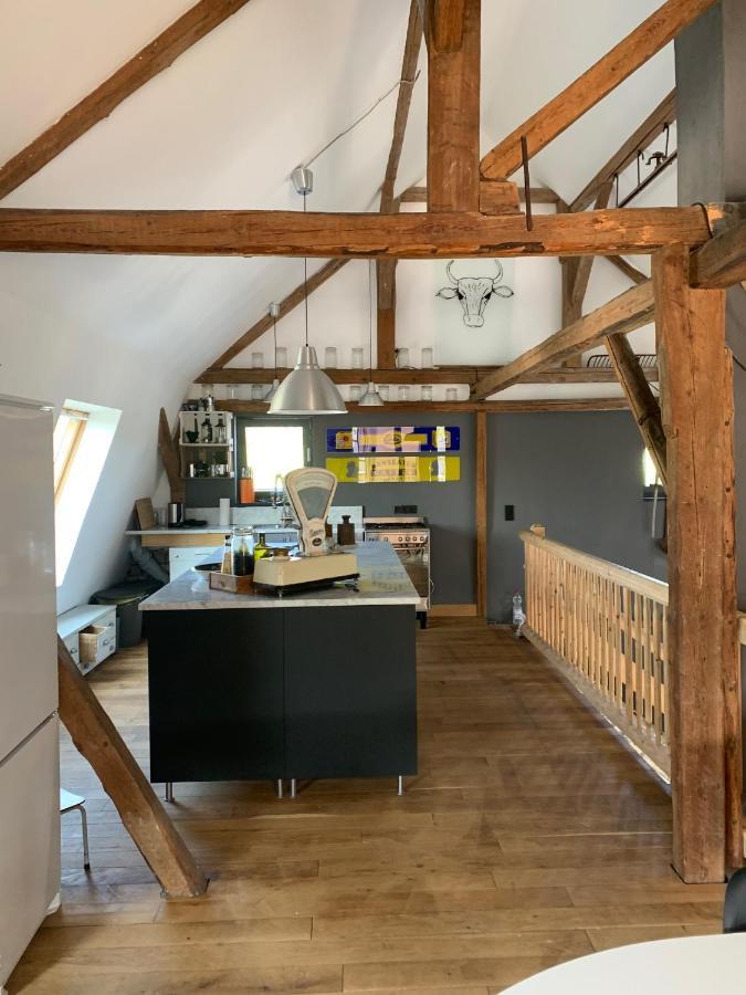 Design Appartment With Big Terrace Halsenbach Kültér fotó