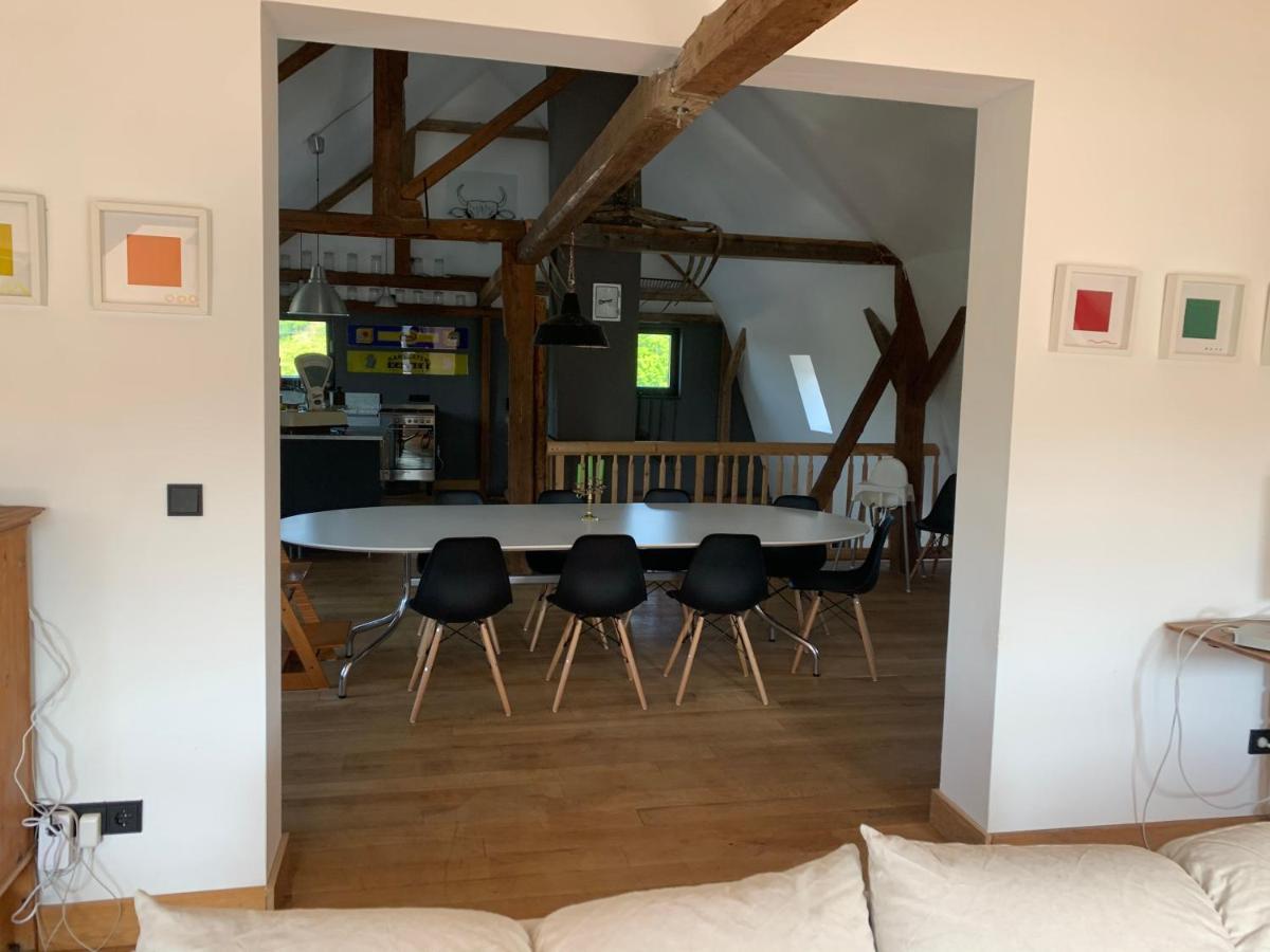 Design Appartment With Big Terrace Halsenbach Kültér fotó